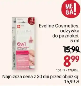 Rossmann Eveline Cosmetics odżywka do paznokci 5ml oferta
