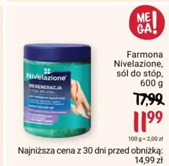 Rossmann Farmona Nivelazione sól do stóp 600g oferta