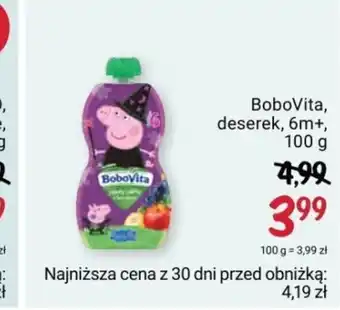 Rossmann BoboVita deserek, 6m+ 100g oferta