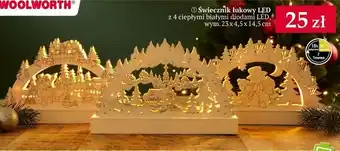 Woolworth Świecznik led oferta