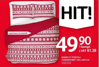 Selgros Komplet pościeli oferta