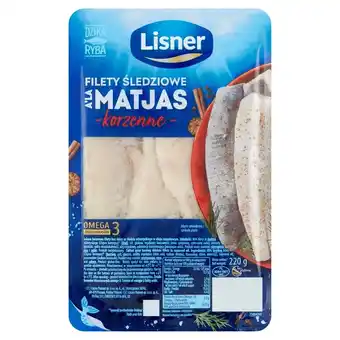 MOKPOL Lisner filety śledziowe a'la matjas korzenne 220 g oferta