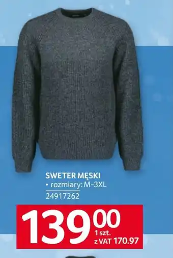 Selgros Sweter męski oferta