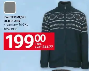 Sweter męski