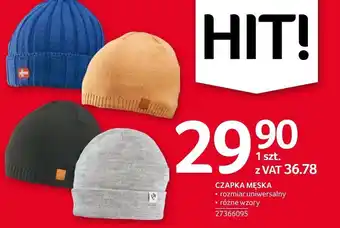 Selgros Czapka męska oferta