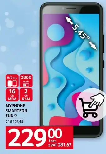 Selgros Smartfon myphone oferta