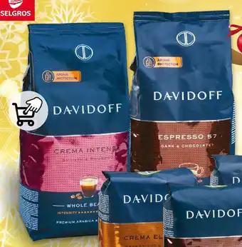 Selgros KAWA ZIARNISTA DAVIDOFF 1 KG oferta