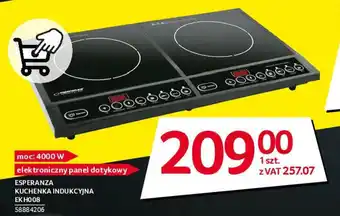 Selgros ESPERANZA KUCHENKA INDUKCYJNA EK H008 oferta