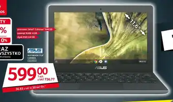 Selgros ASUS NOTEBOOK 11,6" C204MA oferta