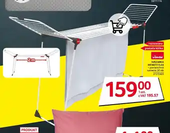 Selgros Vileda SUSZARKA INFINITY FLEX oferta