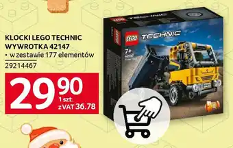 Selgros KLOCKI LEGO TECHNIC WYWROTKA oferta