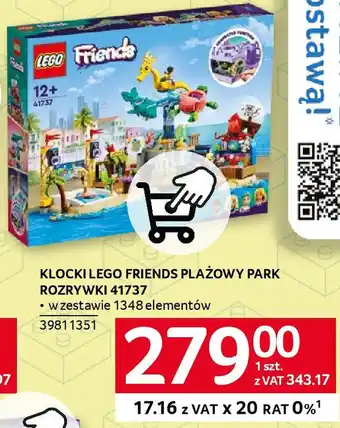 Selgros KLOCKI LEGO FRIENDS PLAŻOWY PARK ROZRYWKI 41737 oferta
