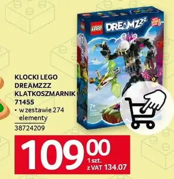 Selgros KLOCKI LEGO DREAMZZZ KLATKOSZMARNIK oferta