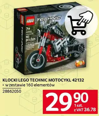 Selgros KLOCKI LEGO TECHNIC MOTOCYKL 42132 oferta