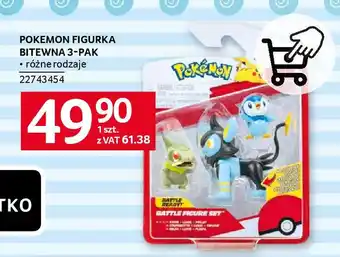 Selgros POKEMON FIGURKA BITEWNA 3-PAK oferta