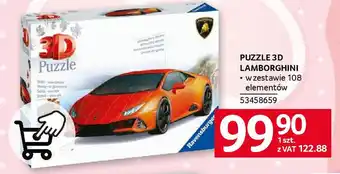 Selgros PUZZLE 3D LAMBORGHINI oferta
