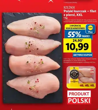 Lidl Filet z piersi kurczaka rzeźnik oferta