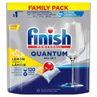 Finish quantum lemon kapsułki do mycia naczyń w zmywarce 1248 g (120 sztuki)