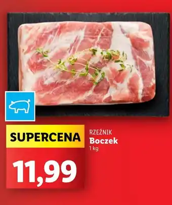 Lidl Boczek rzeźnik oferta