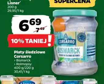 Netto Płaty śledziowe corsarro oferta