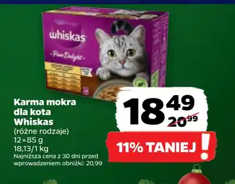 Netto Karma mokra dla kota whiskas oferta