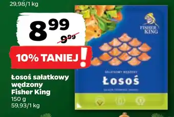 Netto Łosoś sałatkowy wędzony fisher king oferta