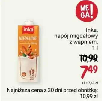 Rossmann Inka, napój migdałowy z wapniem, 1 l oferta