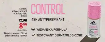 Rossmann Adidas, antyperspirant w kulce, 48h, 50 ml oferta