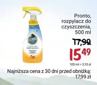 Rossmann Pronto, rozpylacz do czyszczenia, 500 ml oferta