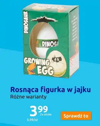 Action Rosnąca figurka w jajku oferta
