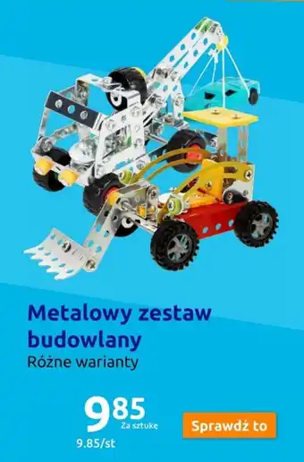 Action Metalowy zestaw budowlany oferta