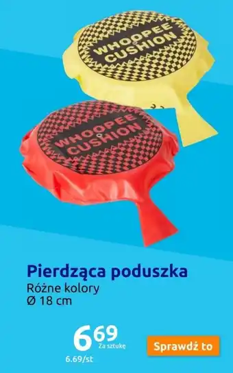 Action Pierdząca poduszka oferta