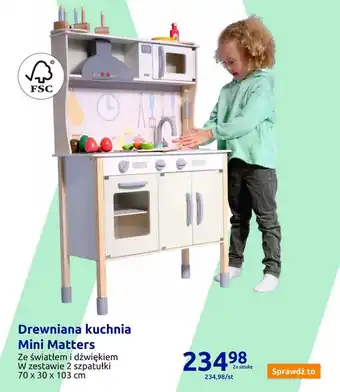 Action Drewniana kuchnia Mini Matters oferta