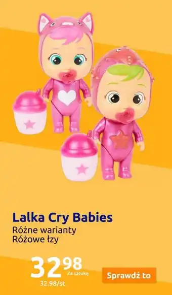 Action Lalka Cry Babies oferta