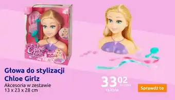 Action Głowa do stylizacji Chloe Girlz oferta