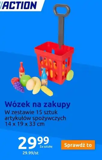 Action Wózek na zakupy oferta