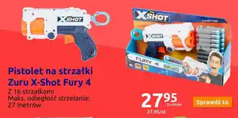 Action Pistolet na strzałki Zuru X-Shot Fury 4 oferta