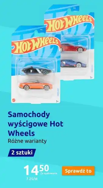 Action Samochody wyścigowe Hot Wheels oferta