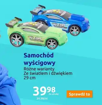 Action Samochód wyścigowy oferta