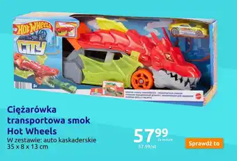 Action Ciężarówka transportowa smok Hot Wheels oferta