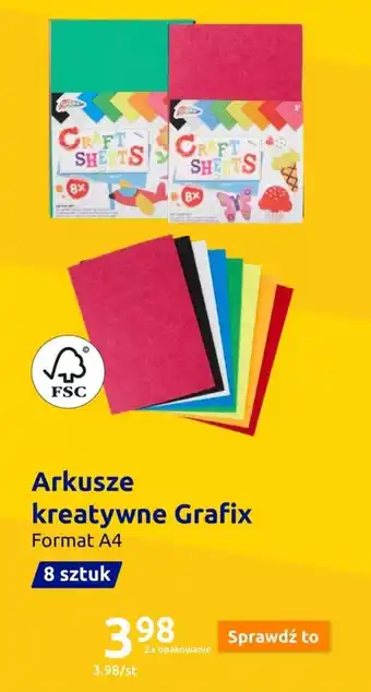 Arkusze kreatywne Grafix