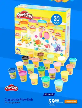 Action Ciastolina Play-Doh 20 x 55 gramów oferta