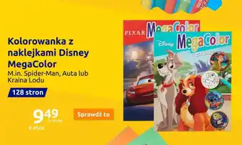 Action Kolorowanka z naklejkami Disney MegaColor oferta