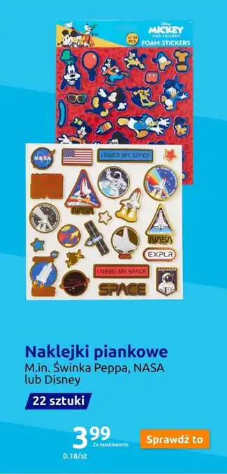 Action Naklejki piankowe oferta