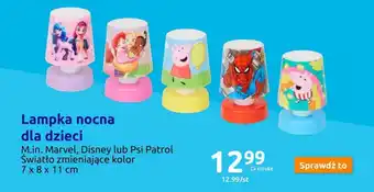 Action Lampka nocna dla dzieci oferta