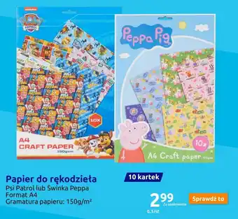 Action Papier do rękodzieła oferta
