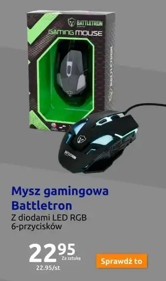 Action Mysz gamingowa Battletron oferta