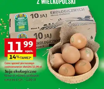 Auchan Jaja ekologiczne 10 szt. oferta