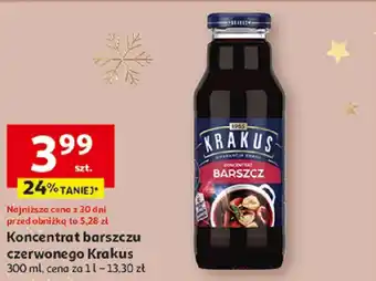 Auchan Koncentrat barszczu czerwonego Krakus 300 ml oferta