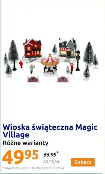 Action Wioska świąteczna Magic Village oferta